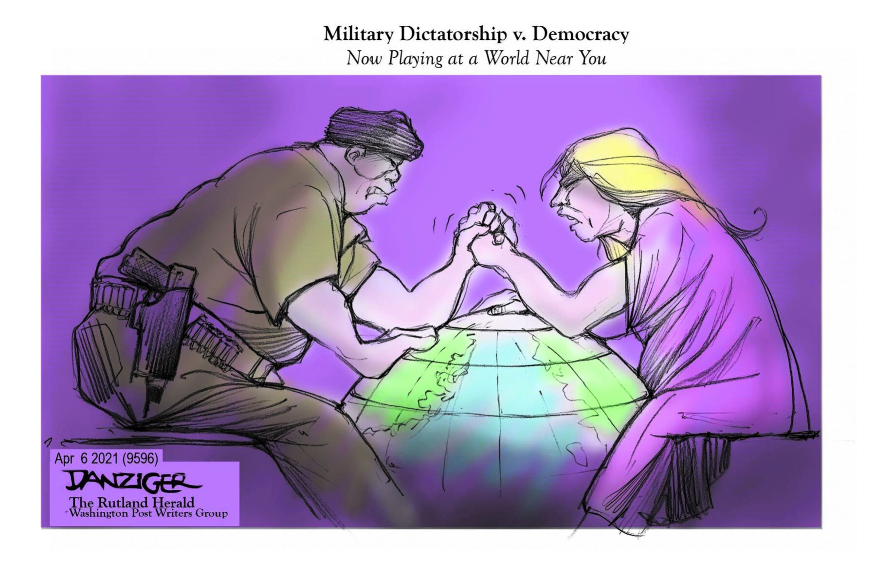 Jeff Danziger cartoon